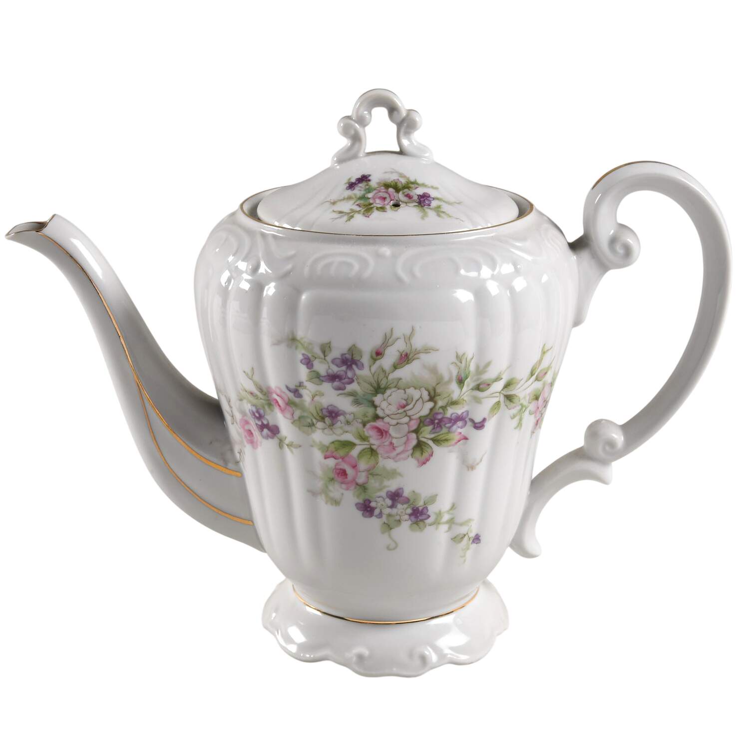 Forget Me Not Pink (#18002R) Coffee Pot & Lid by Japan-1