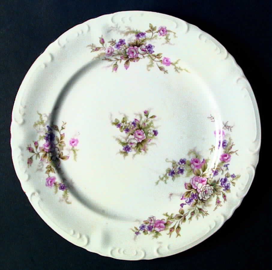 Forget Me Not Pink (#18002R) Dinner Plate by Japan-1