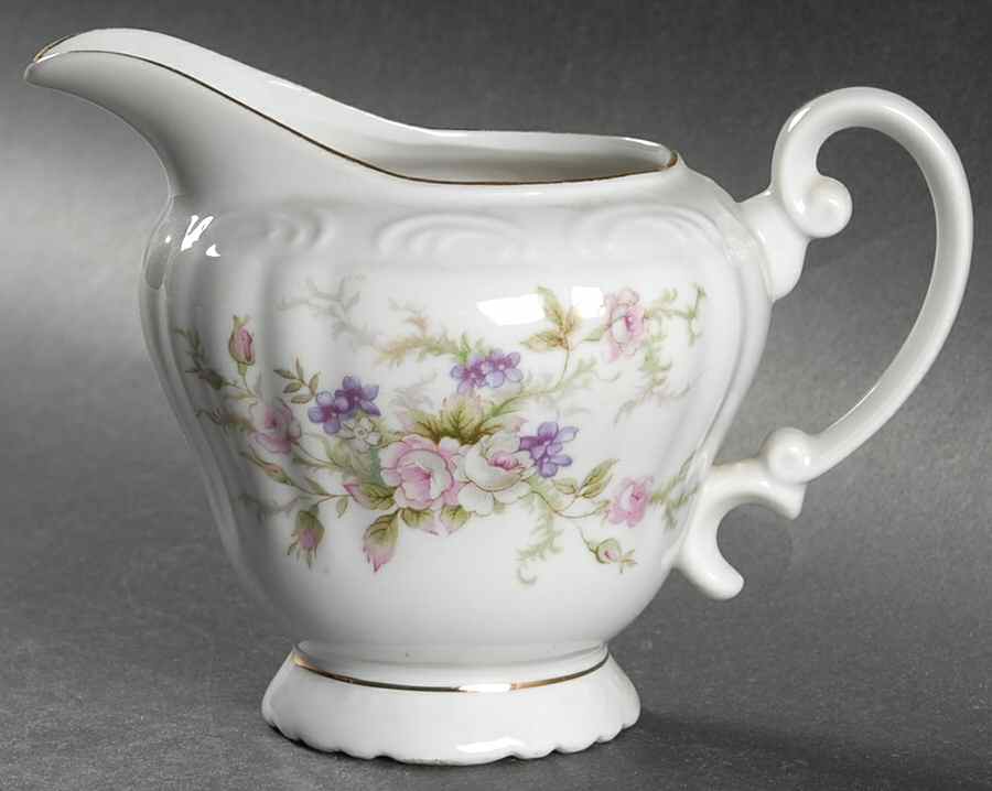 Forget Me Not Pink (#18002R) Creamer by Japan-1