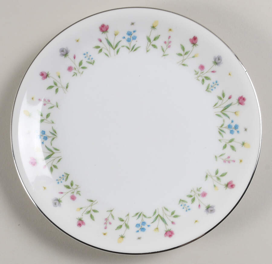 Garden Melody Salad Plate by Japan-1