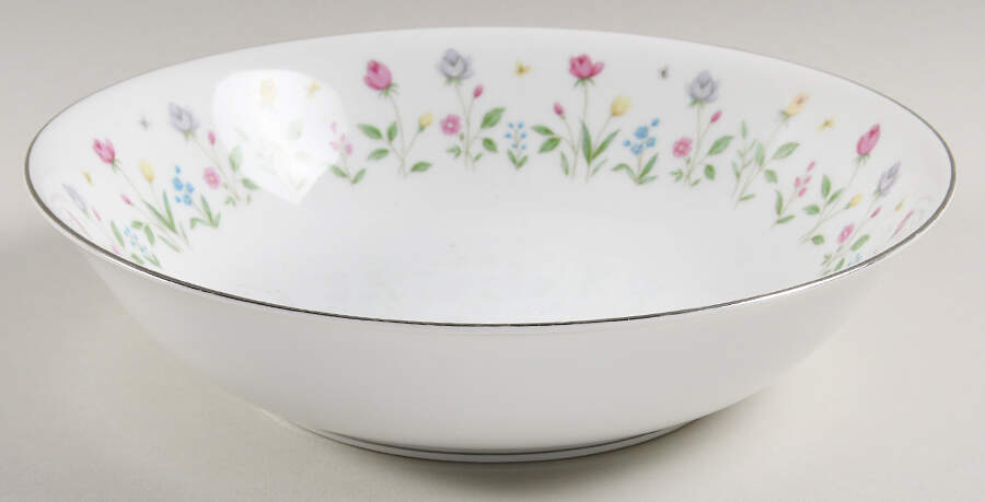 Garden Melody 8" Round Vegetable Bowl by Japan-1