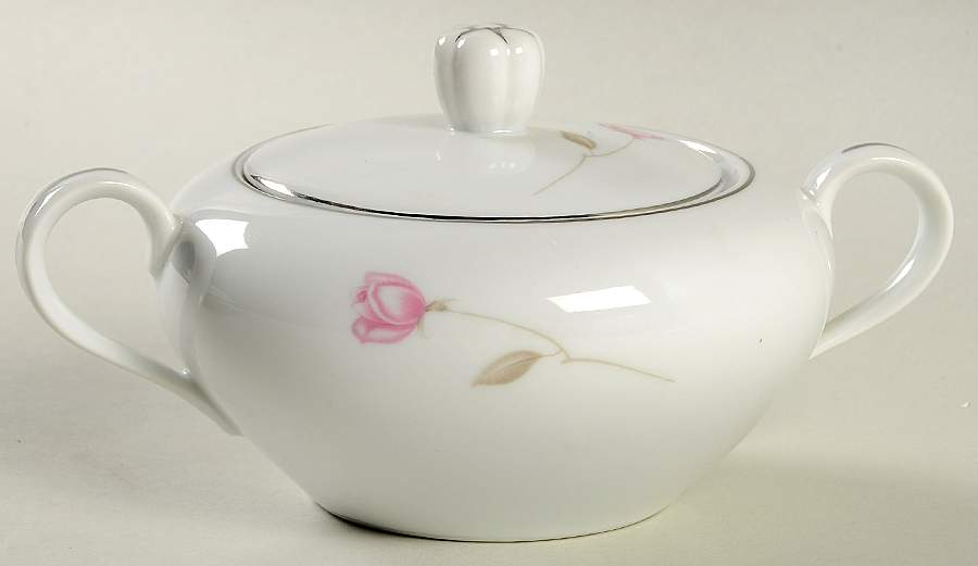 Georgiana Sugar Bowl & Lid by M Japan-1