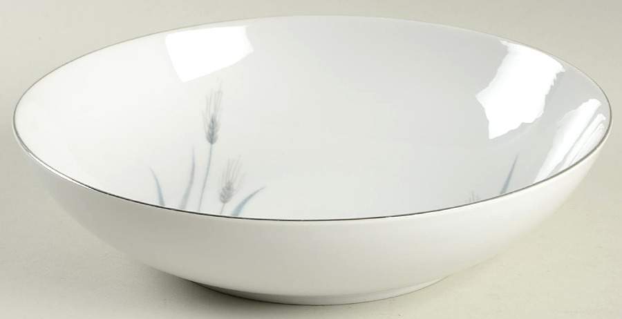 Grey Wheat 9" Round Vegetable Bowl by M Japan-1