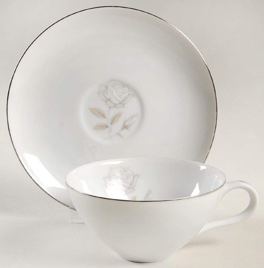 Harmony Flat Cup & Saucer Set by M Japan-1