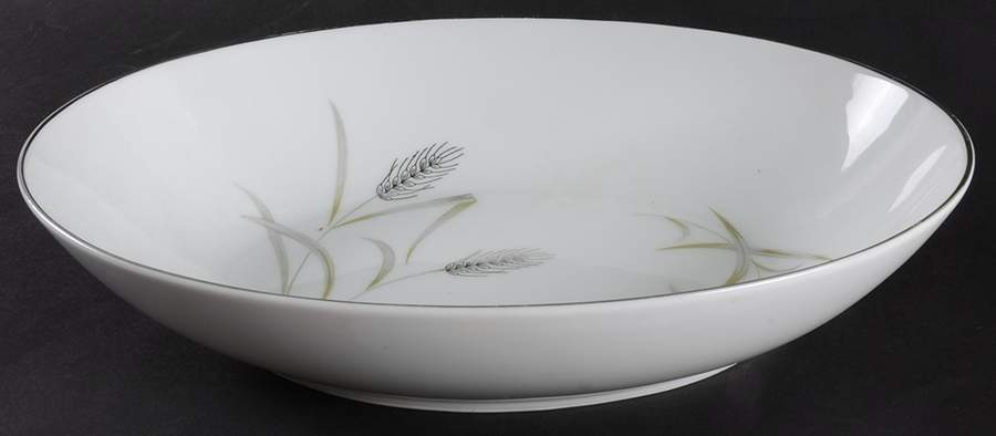 Harvest Wheat (World Wide) 10" Oval Vegetable Bowl by Japan-1