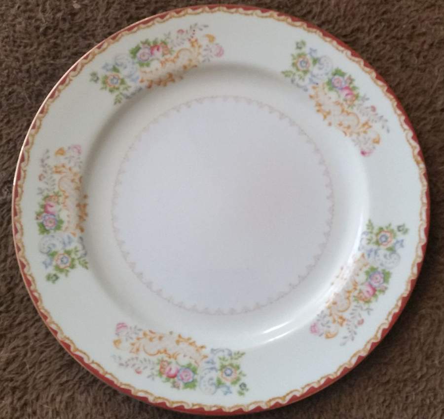 Hurricane Lorraine Dinner Plate by Japan-1