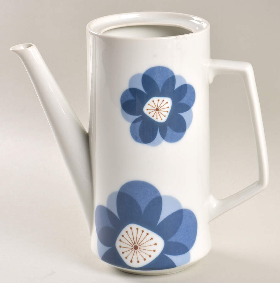 Indigo Moon Coffee Pot No Lid by Sears-1