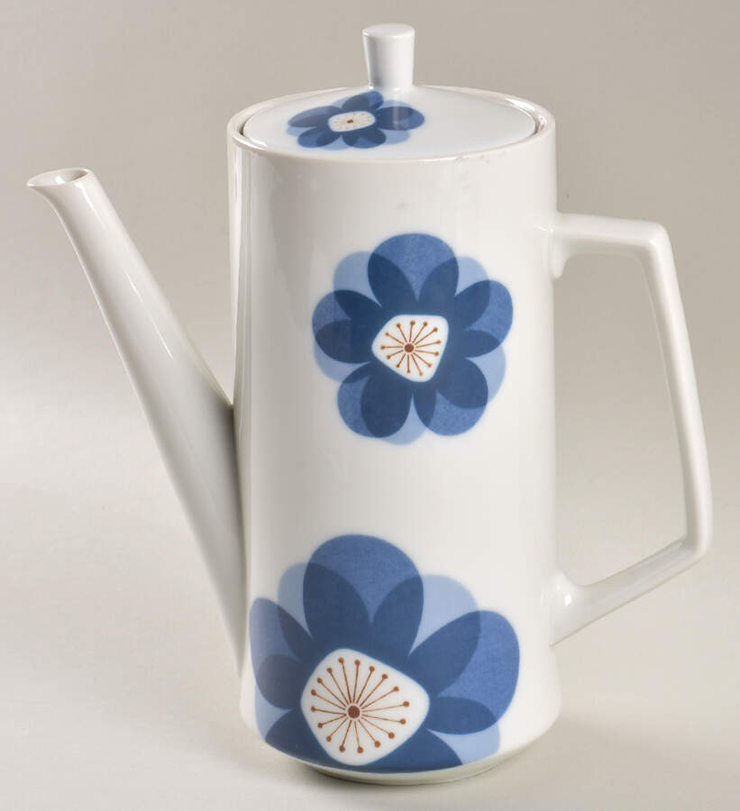 Indigo Moon Coffee Pot & Lid by Sears-1