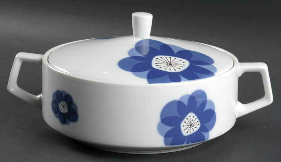 Indigo Moon 1.5 Qt Round Covered Casserole by Sears-1