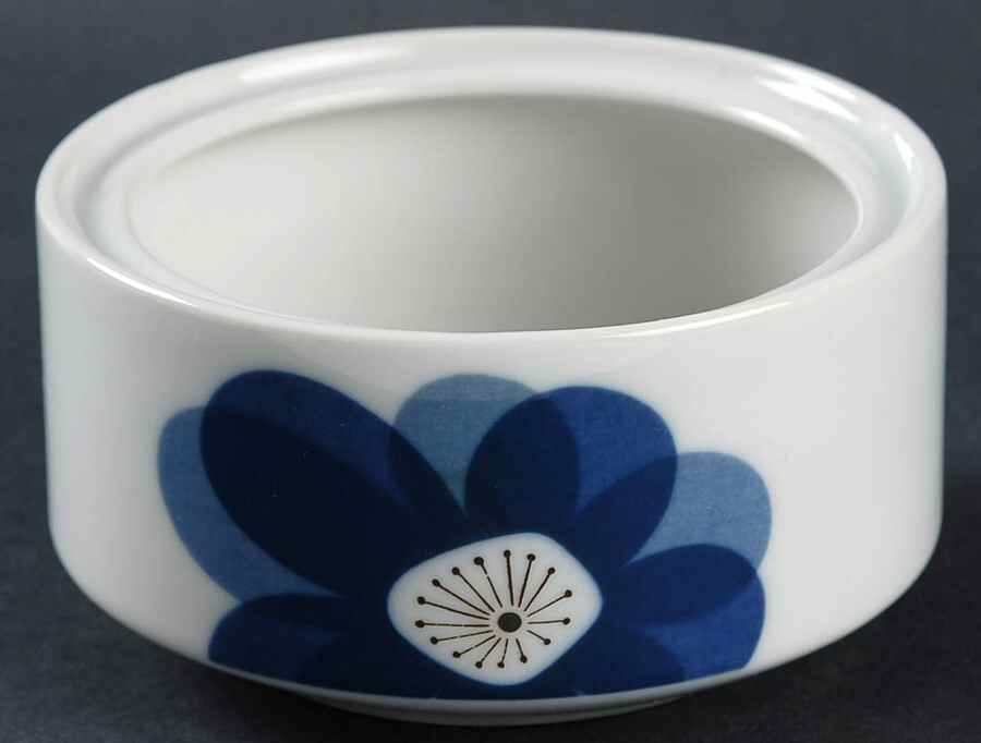 Indigo Moon Sugar Bowl No Lid by Sears-1