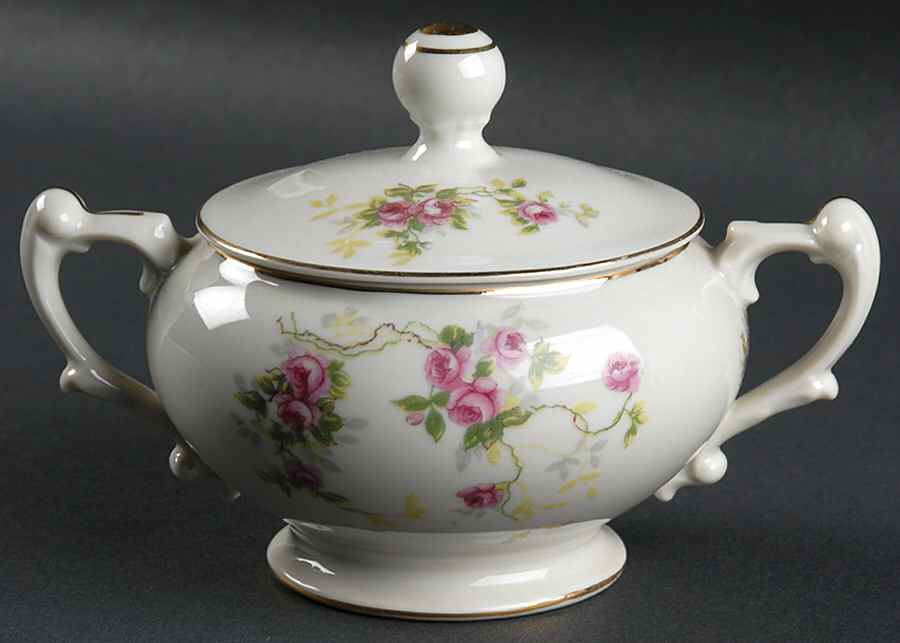 JAP4 Sugar Bowl & Lid by Japan-1
