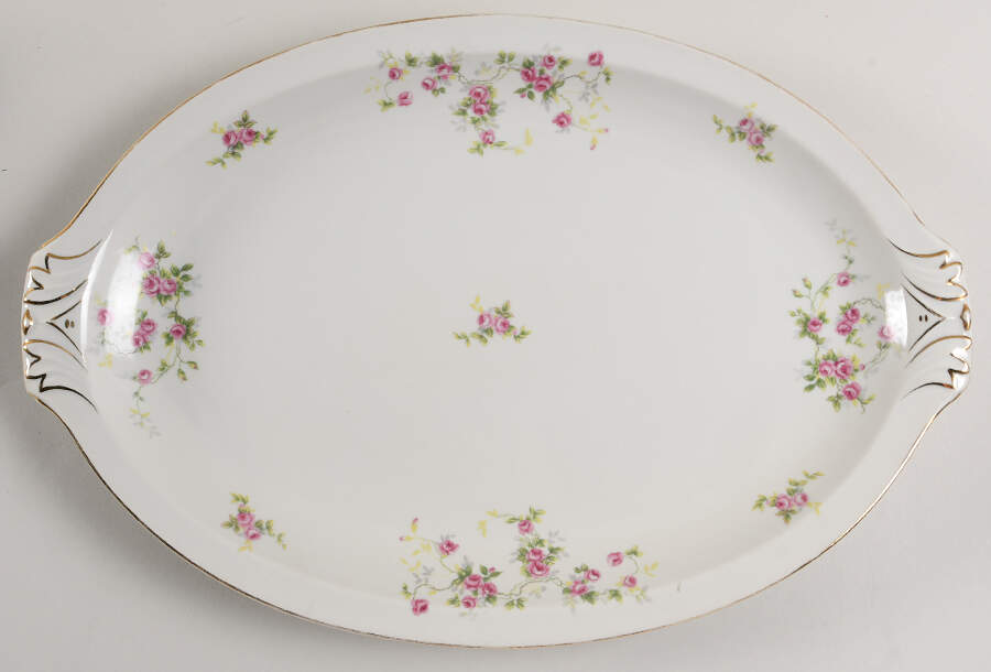 JAP4 17" Oval Serving Platter by Japan-1