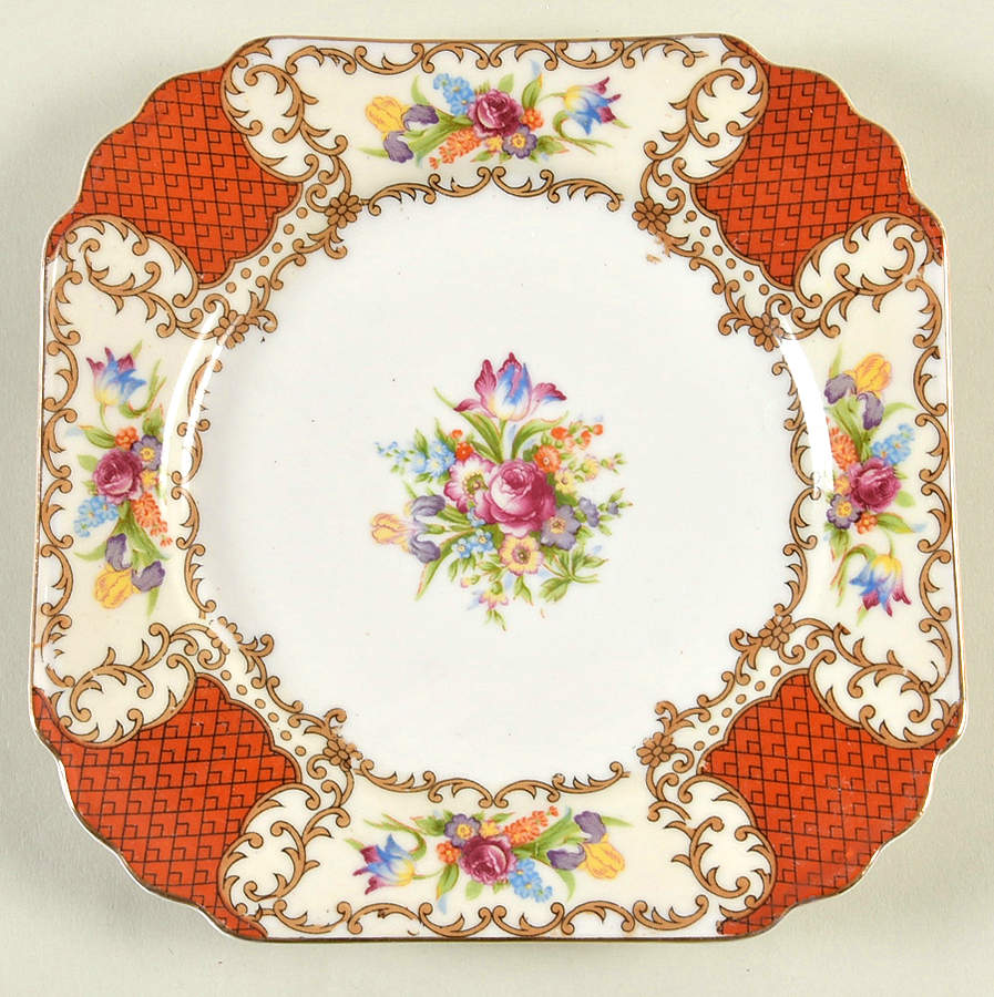 TSL5 Square Dessert Plate by Tashiro Shoten Ltd-1