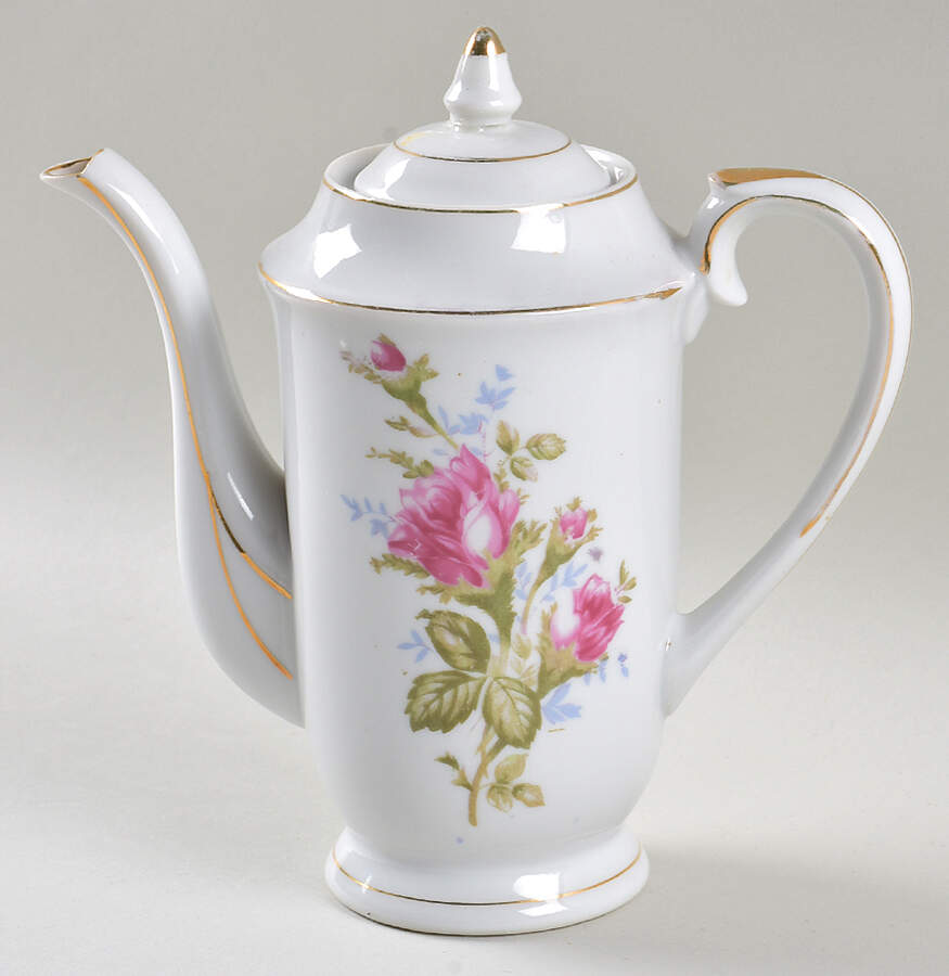 FLP1 Mini Coffee Pot & Lid by Floral Park-1