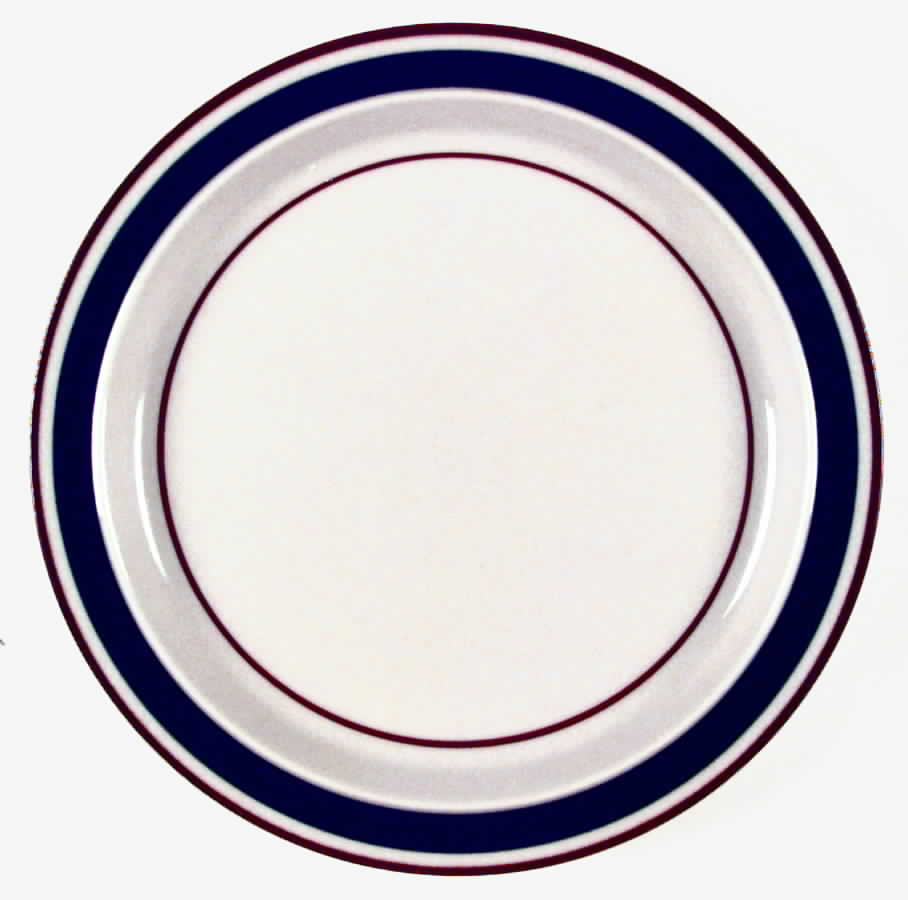 Journey Blue Salad Plate by Japan-1
