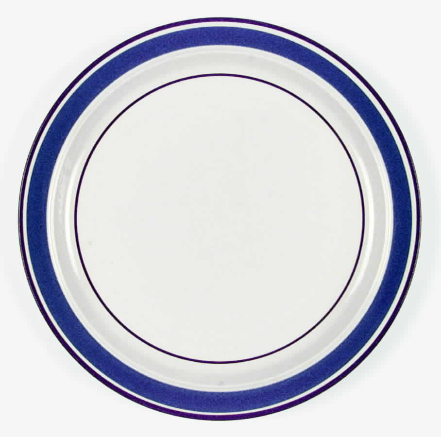 Journey Blue Dinner Plate by Japan-1