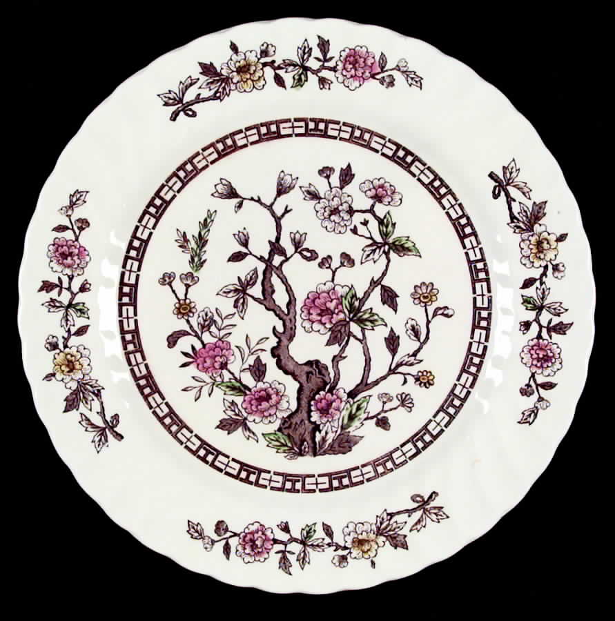 Kashmir Tree Dinner Plate by Japan-1