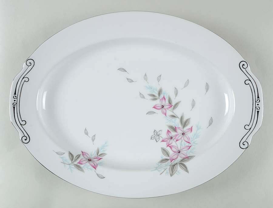 Lynnbrook 16" Oval Serving Platter by Japan-1