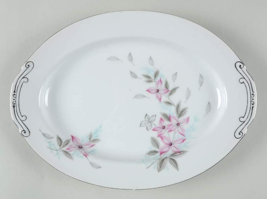 Lynnbrook 11" Oval Serving Platter by Japan-1