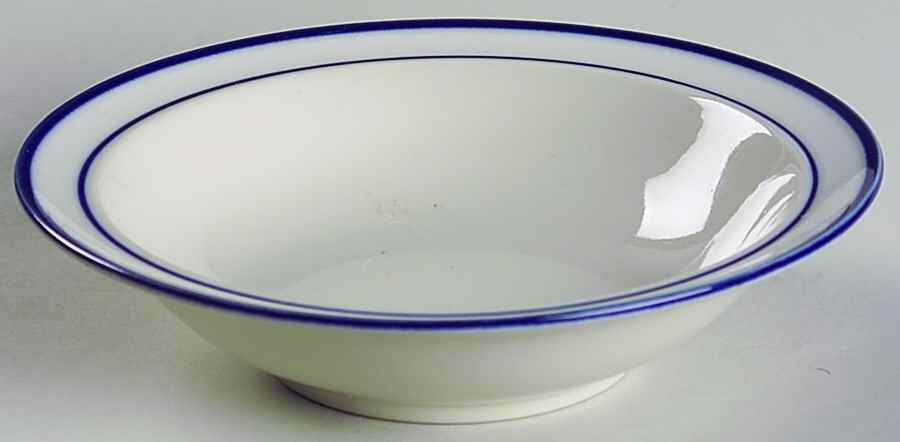 Mariner Blue Rim Fruit/Dessert (Sauce) Bowl by Japan-1