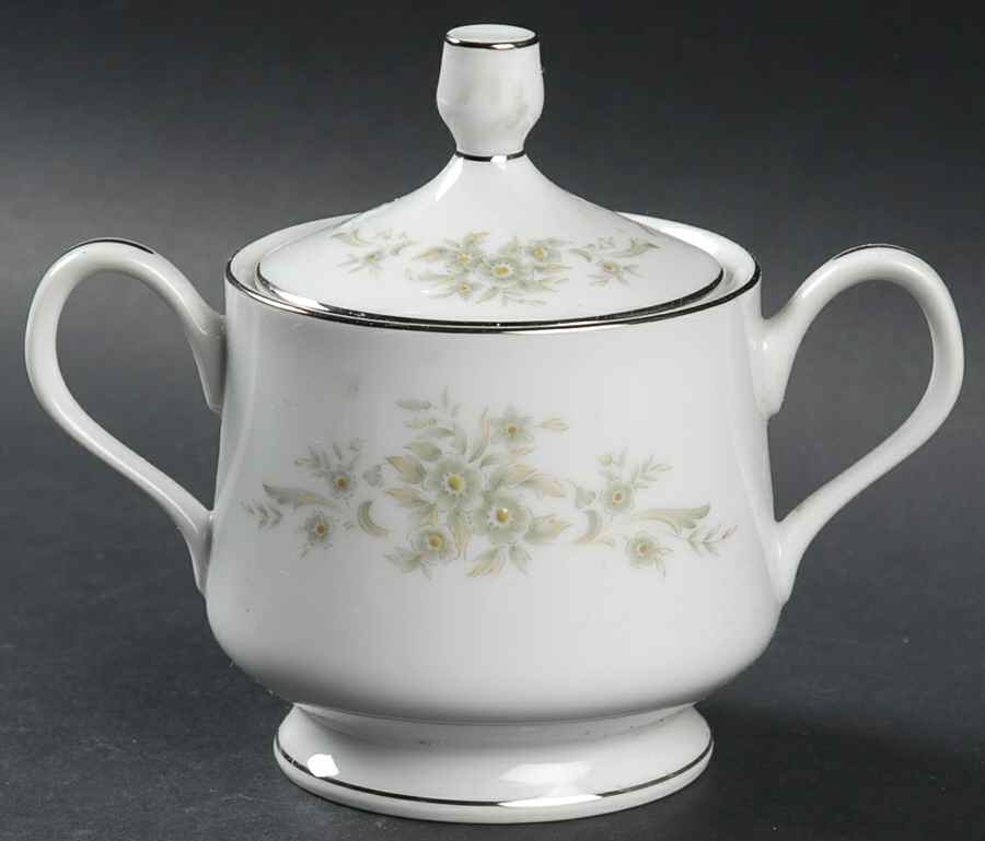 Mandarin Sugar Bowl & Lid by Japan-1