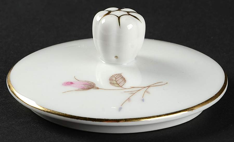 Minuet Rose Lid for Sugar Bowl by Japan-1