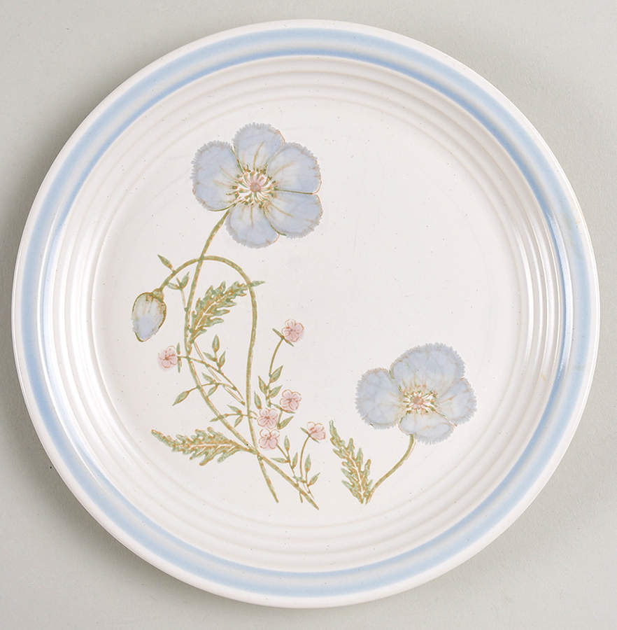 Morning Glory Salad Plate by Japan-1