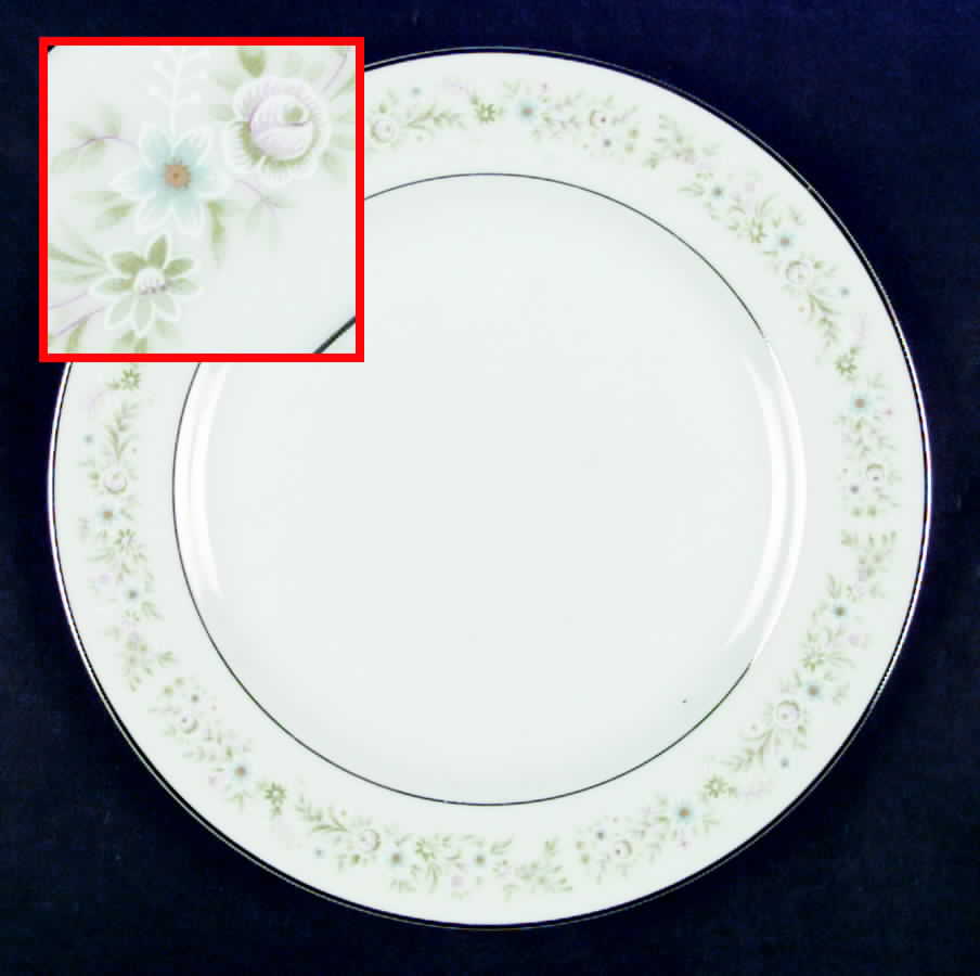 Morning Meadow Dinner Plate by Japan-1