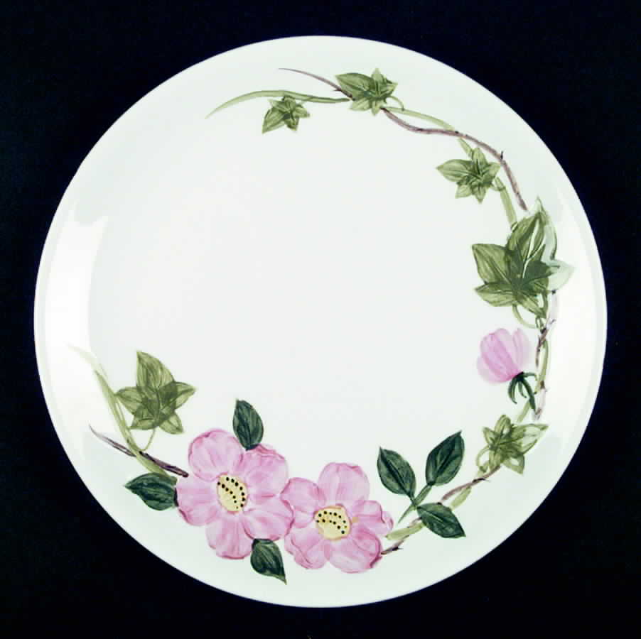 Mountain Rose Dinner Plate by Japan-1