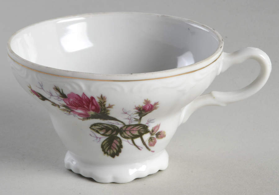 Moss Rose Footed Cup by Japan-1