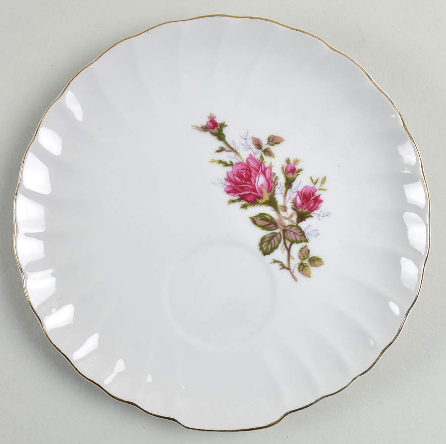 Moss Rose Snack Plate by Japan-1