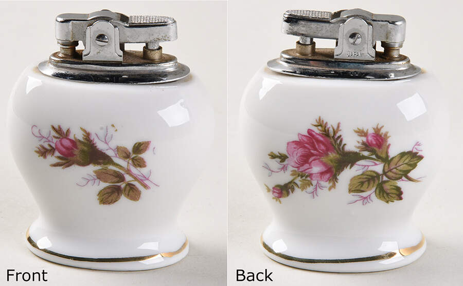 Moss Rose Cigarette Lighter by Japan-1