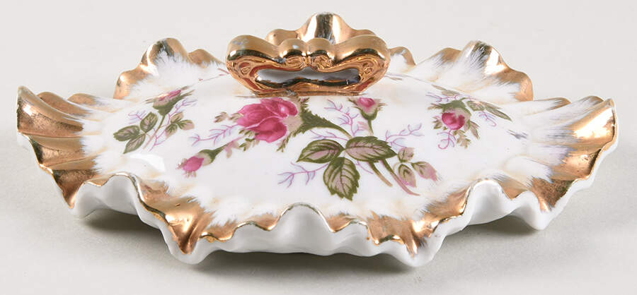 Moss Rose Lid for Candy Box by Japan-1
