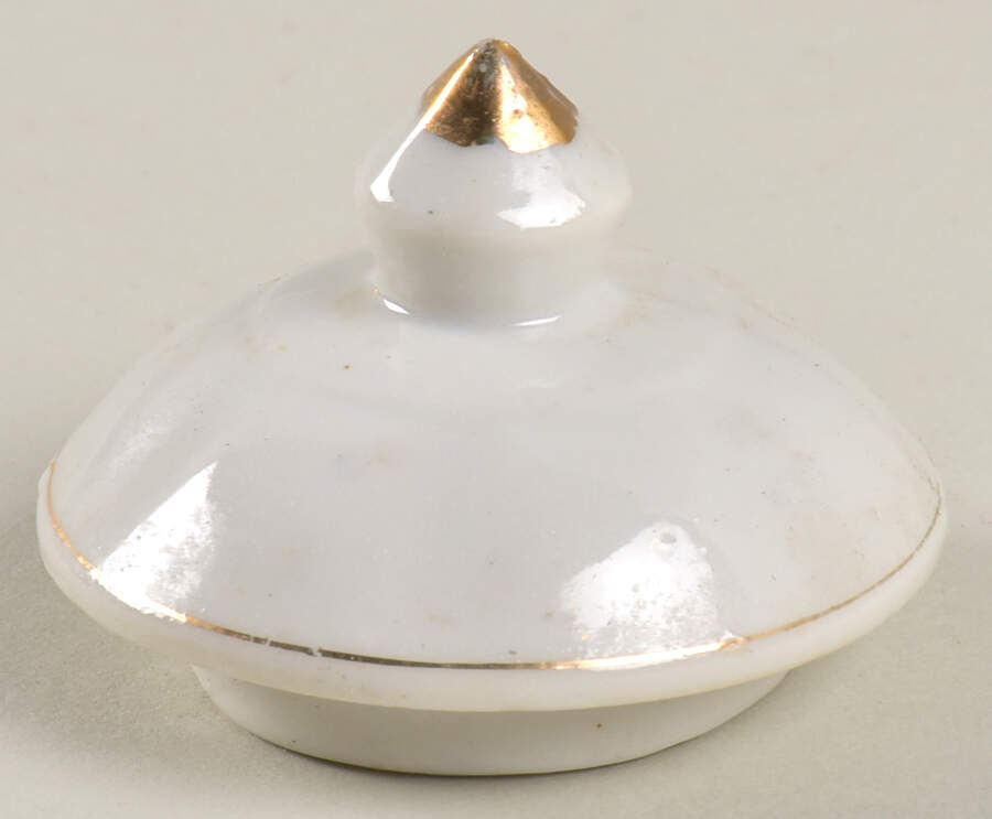 Moss Rose Lid for Mini Sugar Bowl by Japan-1