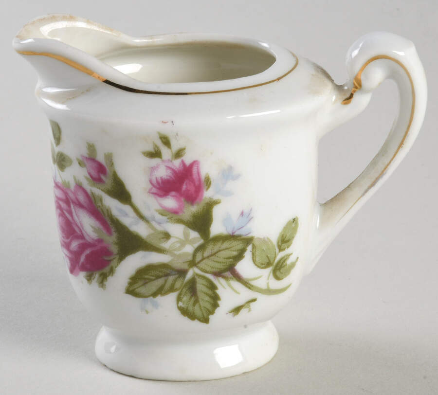 Moss Rose Child's Creamer by Japan-1