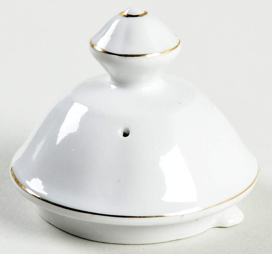 Moss Rose Lid for Small Teapot by Japan-1