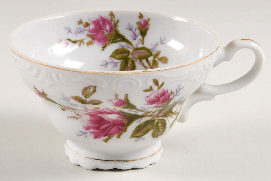 Moss Rose Footed Cup by Japan-1