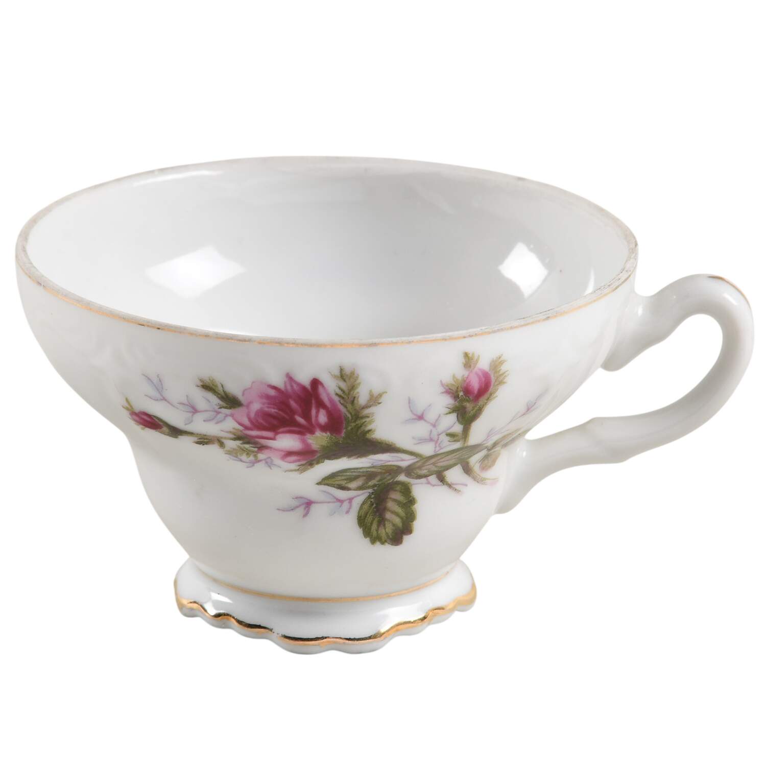 Moss Rose Footed Cup by Japan-1