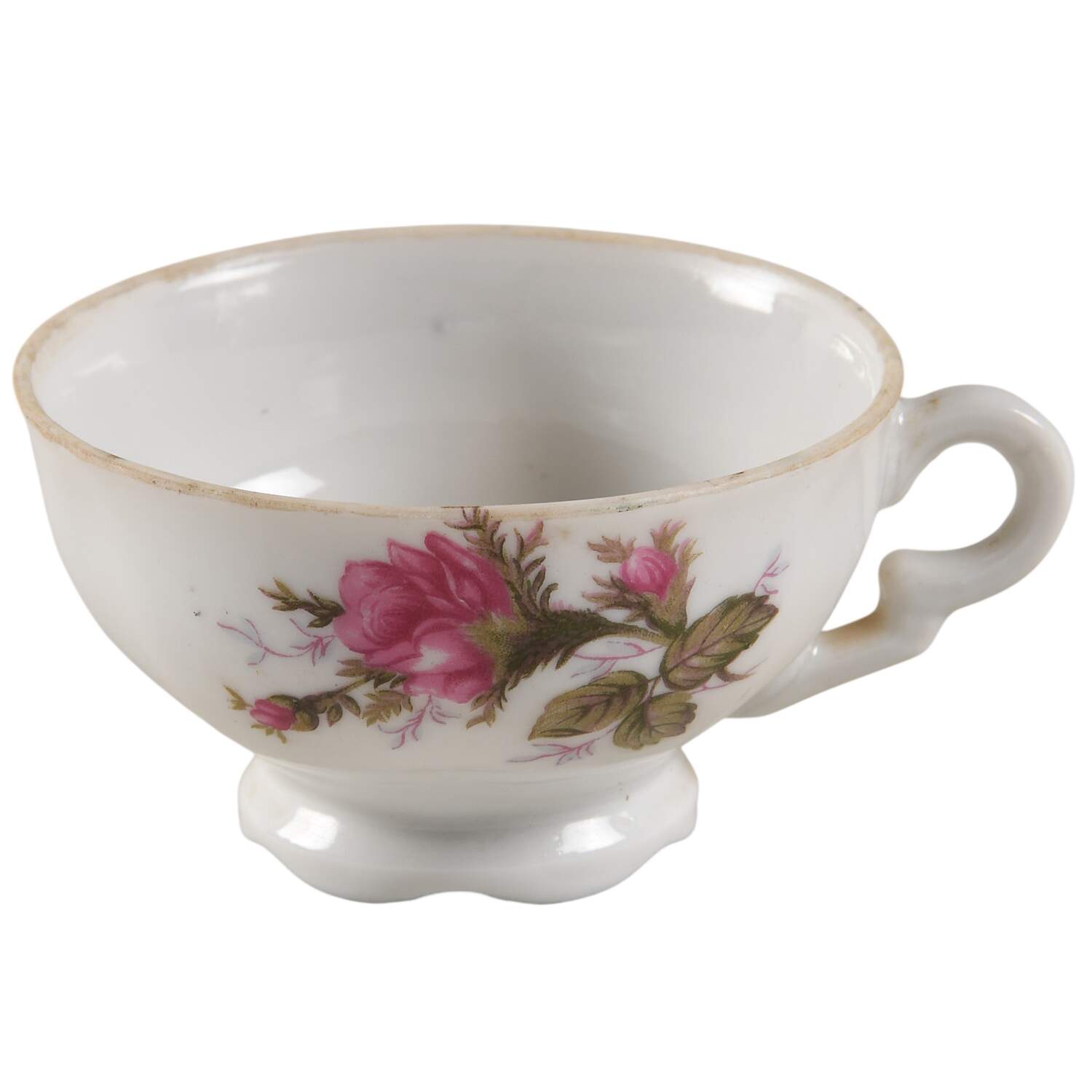 Moss Rose Footed Demitasse Cup by Japan-1