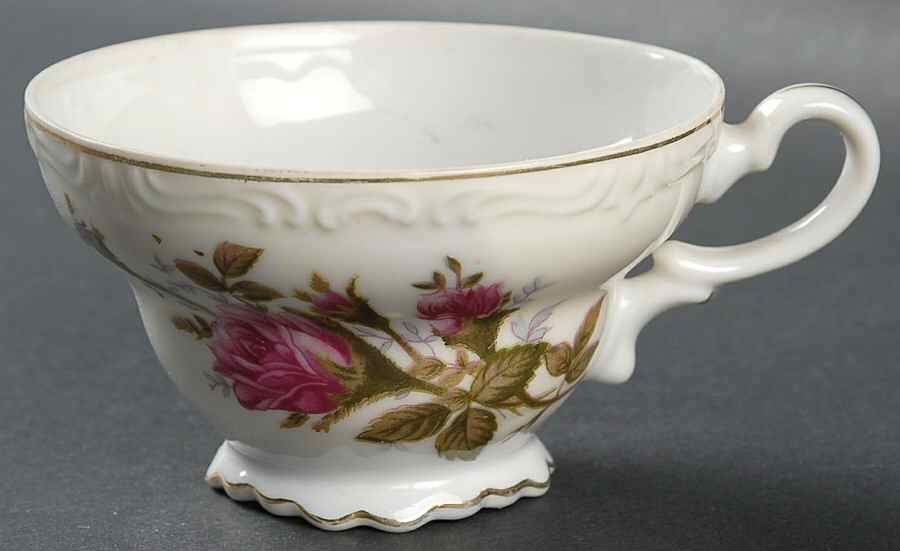 Moss Rose Footed Cup by Japan-1