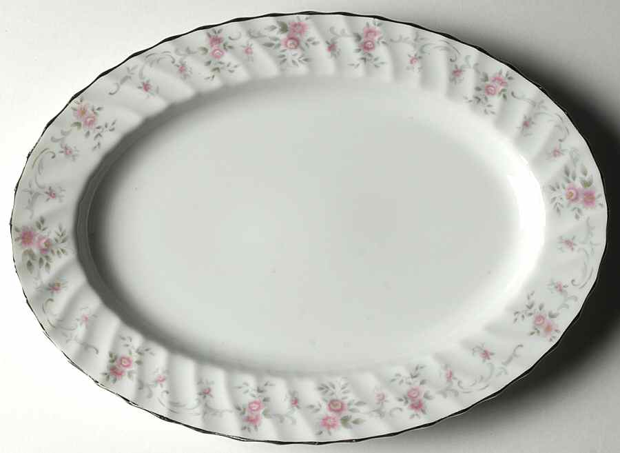 Nanarosa 12" Oval Serving Platter by M Japan-1