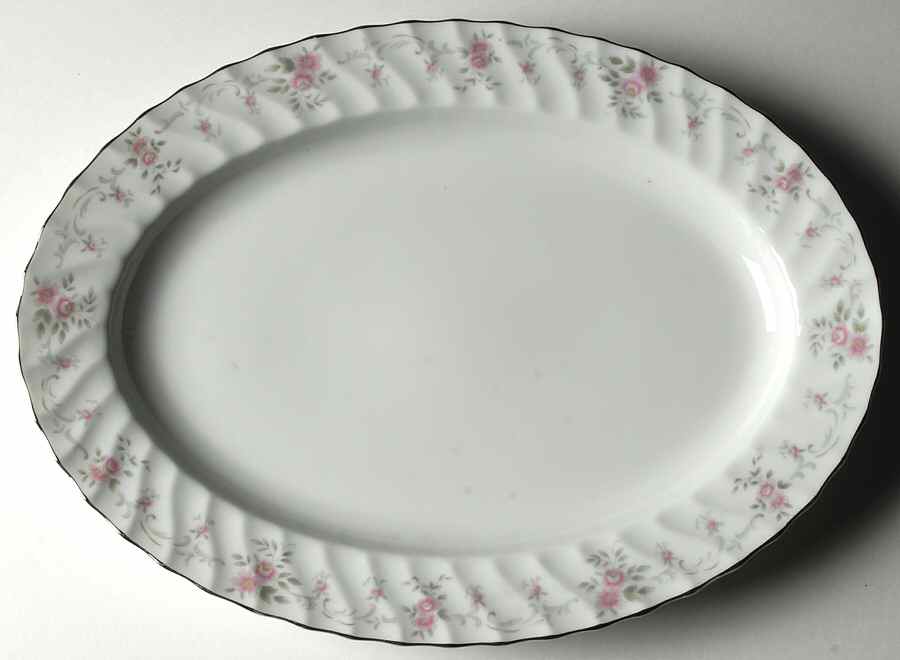 Nanarosa 14" Oval Serving Platter by M Japan-1