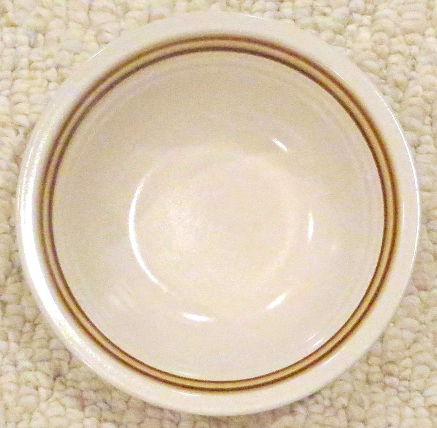 Nutmeg Rim Cereal Bowl by Woodberry Collection (Japan)-1