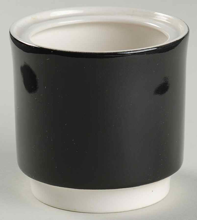 Onyx Sugar Bowl No Lid by Sears-1