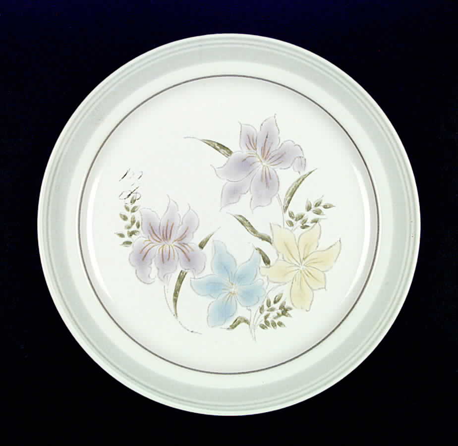 Orchid Coupe Soup Bowl by Japan-1