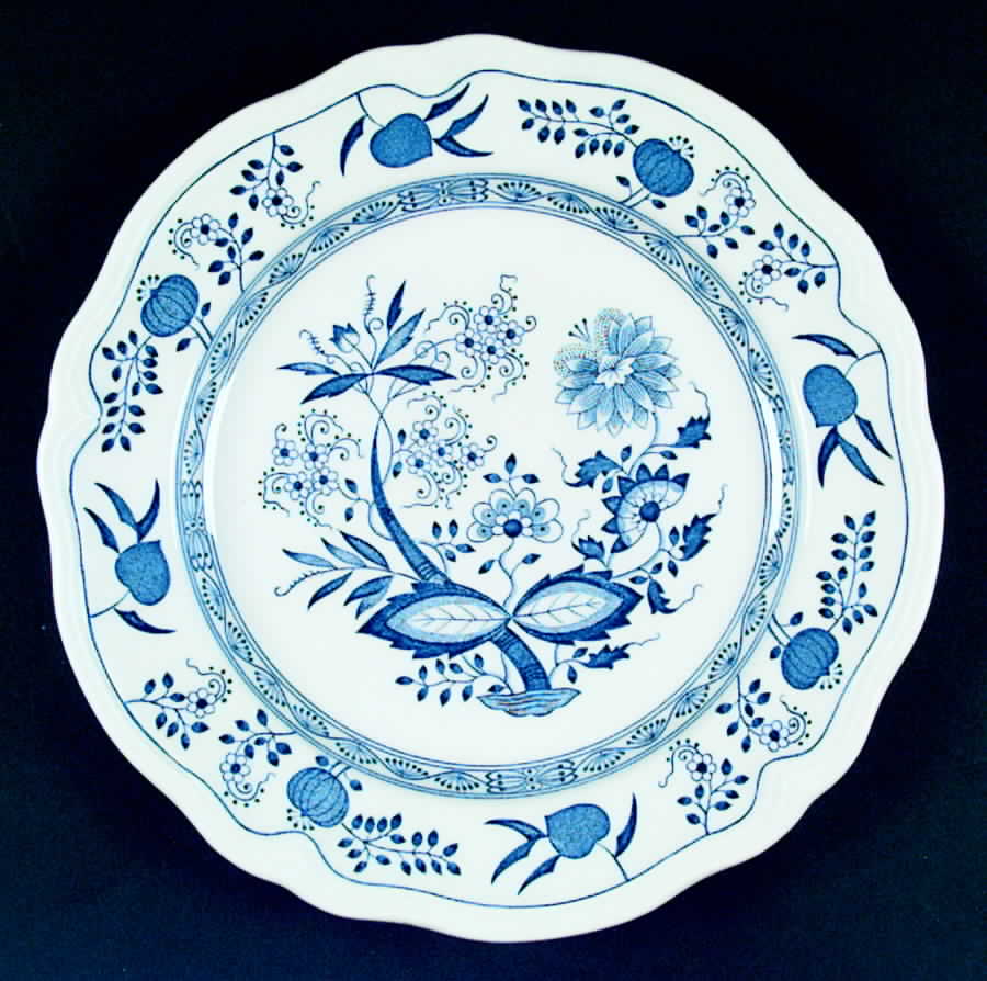 Oriental Onion Dinner Plate by Sears-1