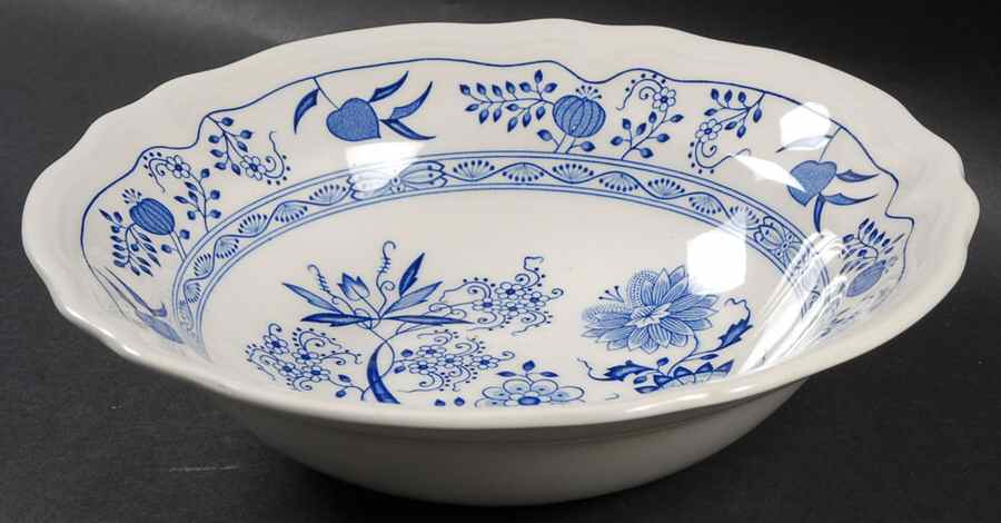 Oriental Onion 9" Round Vegetable Bowl by Sears-1