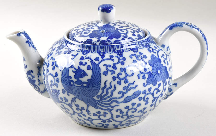 Phoenix Bird Teapot & Lid by Japan-1
