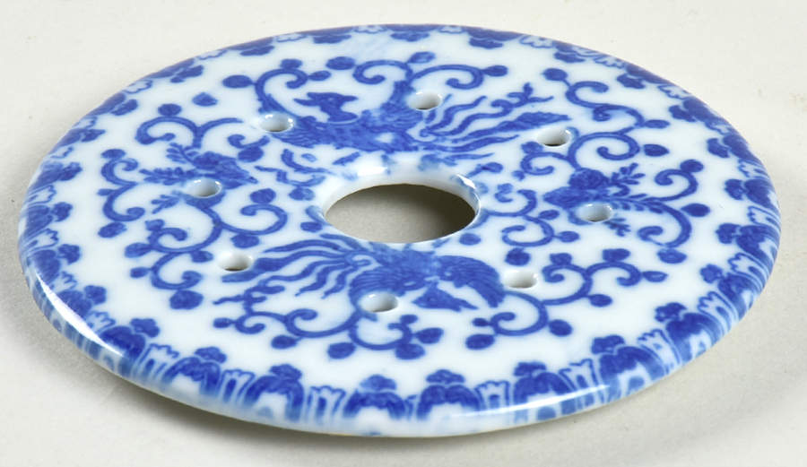 Phoenix Bird Strainer for Round Butter by Japan-1