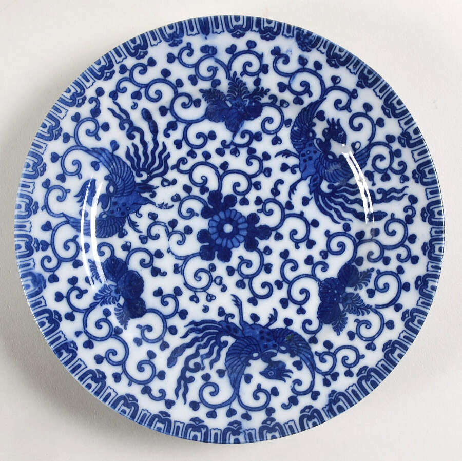 Phoenix Bird Salad/Dessert Plate by Japan-1